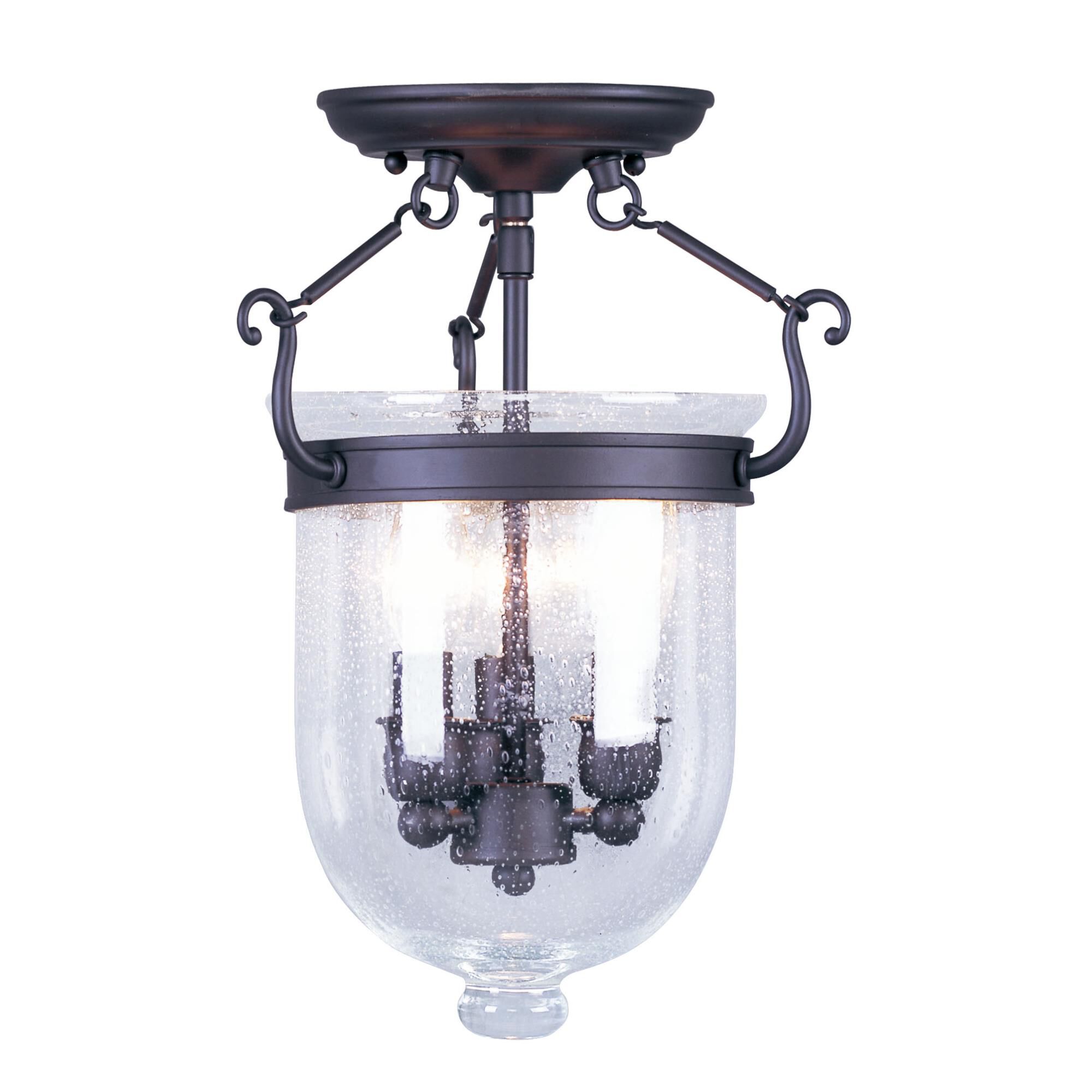 Jefferson Semi Flush Mount by Livex Lighting